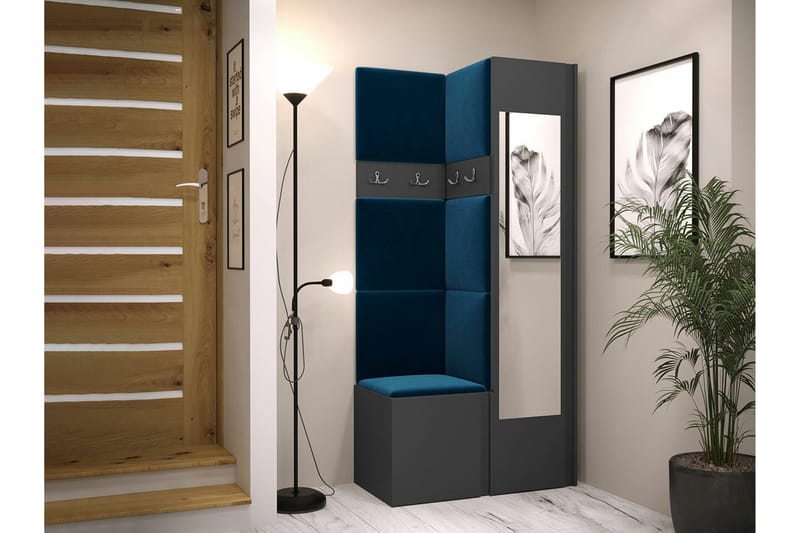 Dunvegan Highboard Graphite - Products - Förvaring - Skåp - Förvaringsskåp