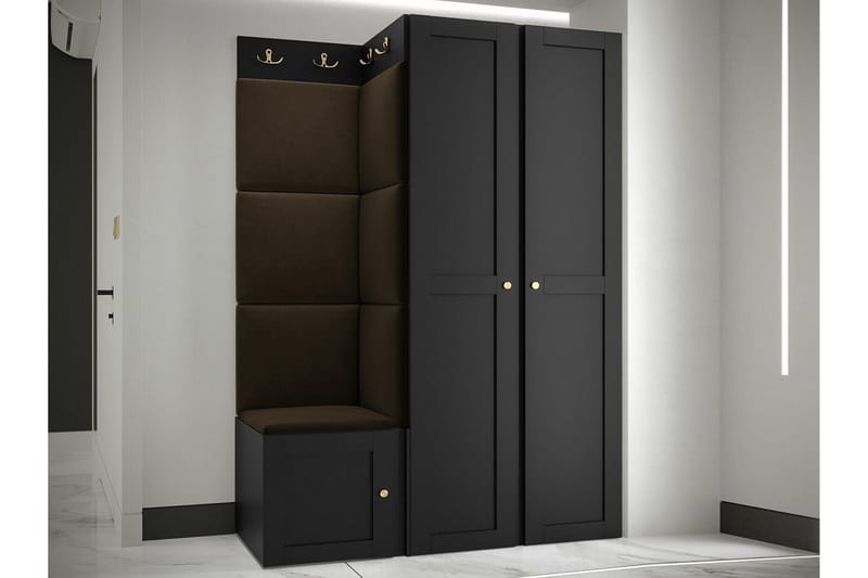 Dunvegan Highboard - Svart - Products - Förvaring - Skåp - Förvaringsskåp