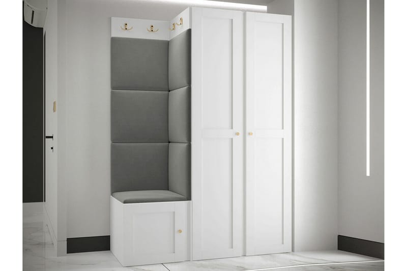 Dunvegan Highboard White - Products - Förvaring - Skåp - Förvaringsskåp