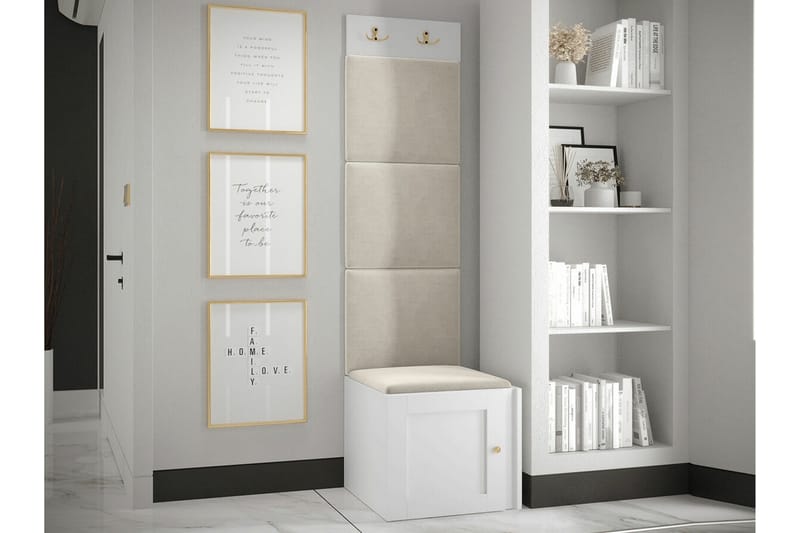 Dunvegan Highboard White - Products - Förvaring - Skåp - Förvaringsskåp