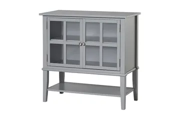 Franklin Förvaringsskåp 80x40 cm Grå - Dorel Home - Products - Förvaring - Skåp - Förvaringsskåp