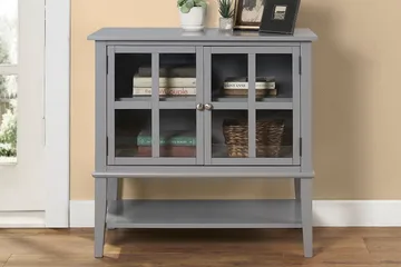 Franklin Förvaringsskåp 80x40 cm Grå - Dorel Home - Products - Förvaring - Skåp - Förvaringsskåp