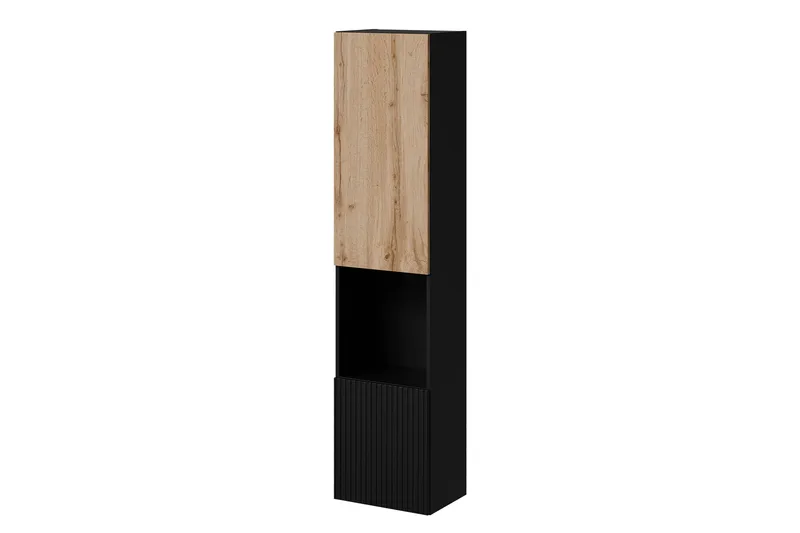 Kangana Highboard, Svart/Brun