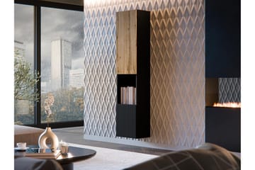 Kangana Highboard - Svart/Brun - Products - Förvaring - Skåp - Förvaringsskåp