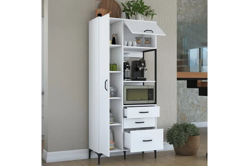 Manorma Highboard - Vit - Products - Förvaring - Skåp - Förvaringsskåp