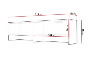 Rauk Highboard - Grå - Products - Förvaring - Skåp - Förvaringsskåp