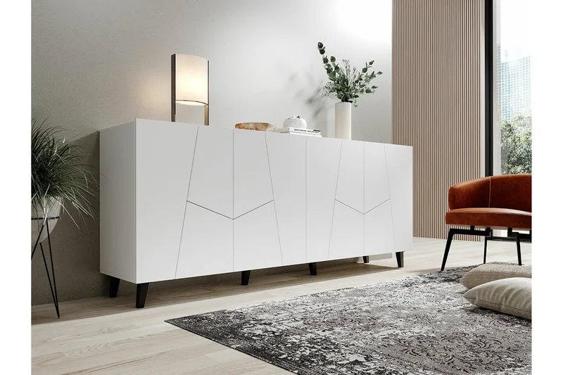 Strontian Highboard Scandinavian Choice White - Products - Förvaring - Skåp - Förvaringsskåp