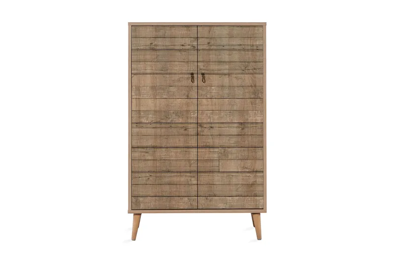 Vellavie Skåp 80 cm Träpanel - Brun - Products - Förvaring - Skåp - Förvaringsskåp