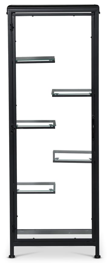 Winchester skåp i glas (Glasmonter) - Svart / Glas - svart - Products - Förvaring - Skåp - Vitrinskåp