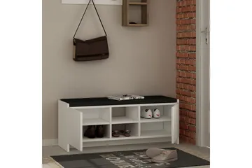 Homitis Skohylla med Förvaring - Vit - Products - Förvaring - Skoförvaring - Skobänk & skohylla med bänk