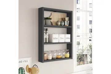 Rinorea Vägghylla 43,2x60 cm - Antracit - Products - Förvaring - Småförvaring - Väggförvaring