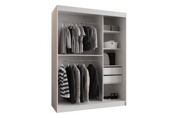 Tallmo Garderob m. Spegel 150x200 cm - Brun - Products - Förvaring - Garderober & garderobssystem