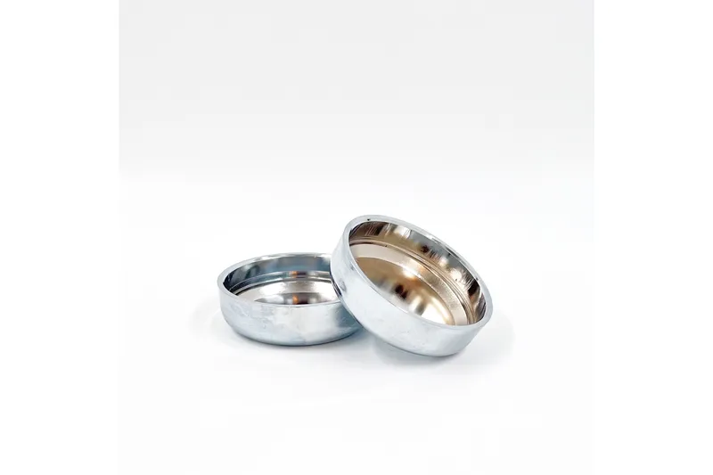 Metallkopp till Soffben Krom, Krom