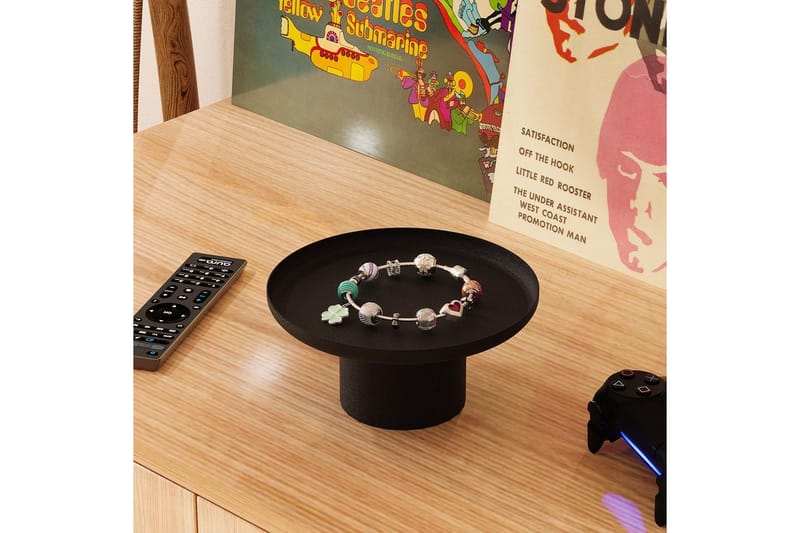 Dekorativt Metalltillbehör Mirven Svart - Svart - Products - Inredning - Ljus & dofter - Ljusstakar & ljuslyktor