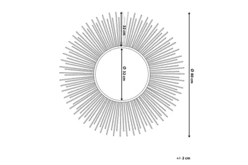 Cilly Spegel 80 cm - Silver - Products - Inredning - Spegel - Hallspegel