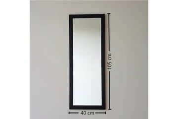 Orbe Dekorationsspegel 40 cm - Svart - Products - Inredning - Spegel - Hallspegel