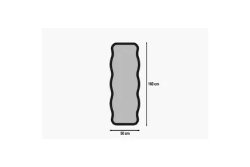 Spegel Aror Svart - Svart - Products - Inredning - Spegel - Helkroppsspegel