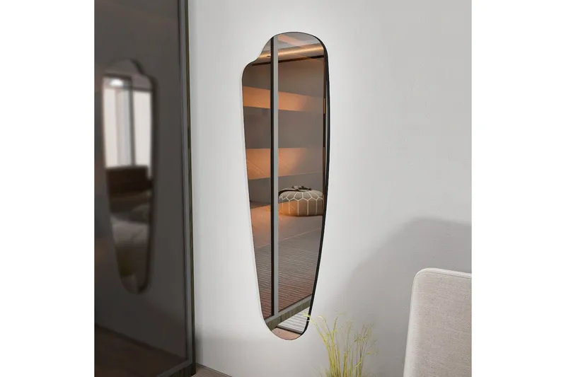 Stationsspegel Frostwick transparent - Multifärgad - Products - Inredning - Spegel - Hallspegel