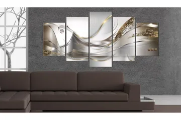 Tavla Golden Flight 200x100 - Artgeist sp. z o. o. - Products - Inredning - Tavlor & posters - Canvastavla