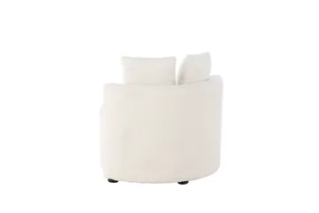 Kelso Barnsoffa Teddy - Vit - Products - Möbler - Barnmöbler - Barnsoffa