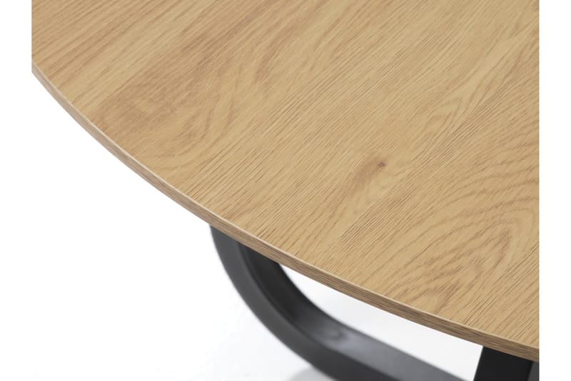 Ankit Matbord 120 cm Rund - Svart/Beige - Products - Möbler - Bord & matgrupp - Matbord & köksbord