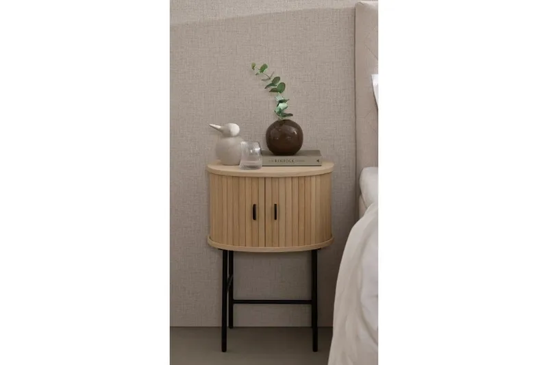 Angelique Sängbord 50 cm - Beige - Products - Möbler - Bord & matgrupp - Avlastningsbord & sidobord - Sängbord & nattduksbord