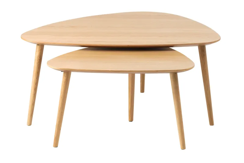 Asiya Soffbord 70 cm, Beige