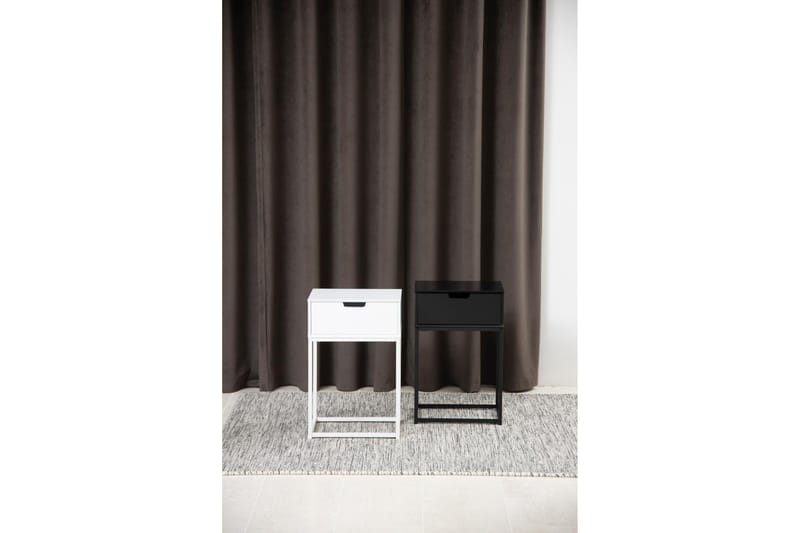 Azelia Sängbord 30 cm - Vit - Products - Möbler - Bord & matgrupp - Avlastningsbord & sidobord - Sängbord & nattduksbord