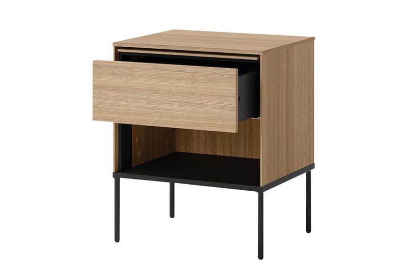 Basici Sängbord 51 cm - Brun - Products - Möbler - Bord & matgrupp - Avlastningsbord & sidobord - Sängbord & nattduksbord