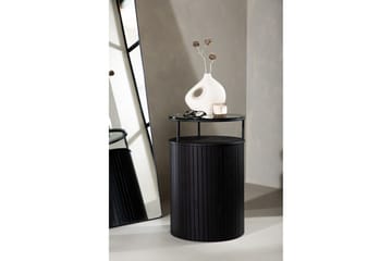 Bovall Sidobord 37 cm - Svart - Products - Möbler - Bord & matgrupp - Avlastningsbord & sidobord - Piedestal & blompiedestal