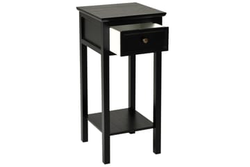 Cleana Sängbord 70x35 cm - Svart - Products - Möbler - Bord & matgrupp - Avlastningsbord & sidobord - Sängbord & nattduksbord