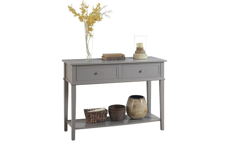 Franklin Konsollbord 104 cm Grå - Dorel Home - Products - Möbler - Bord & matgrupp - Avlastningsbord & sidobord - Konsolbord & hallbord