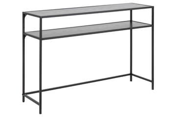 Hasslevik Konsollbord 120 cm - Svart/Matt Svart - Products - Möbler - Bord & matgrupp - Avlastningsbord & sidobord - Konsolbord & hallbord