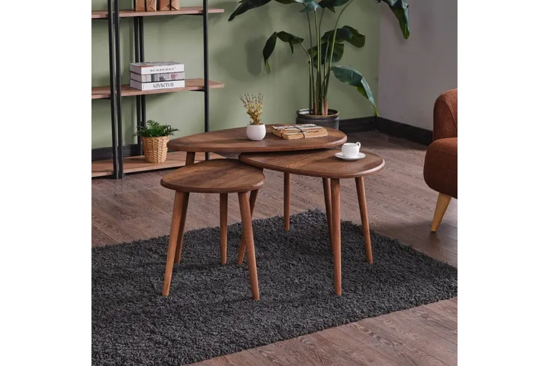 Horatio Satsbord 80 cm - Sand - Products - Möbler - Bord & matgrupp - Avlastningsbord & sidobord - Satsbord