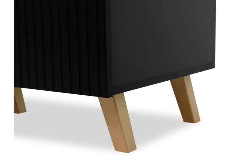 Juniskär Sängbord Fyrkantig Vit|Svart - Products - Möbler - Bord & matgrupp - Avlastningsbord & sidobord - Sängbord & nattduksbord