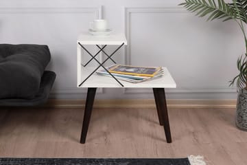 Kaysie Sängbord 50 cm - Vit - Products - Möbler - Bord & matgrupp - Avlastningsbord & sidobord - Sängbord & nattduksbord