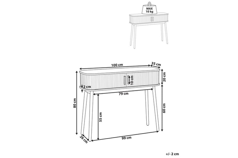 Konsolbord Selah - Products - Möbler - Bord & matgrupp - Avlastningsbord & sidobord - Konsolbord & hallbord