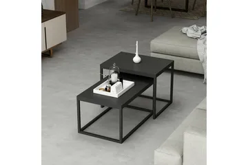 Leka Satsbord - Svart - Products - Möbler - Bord & matgrupp - Avlastningsbord & sidobord - Satsbord