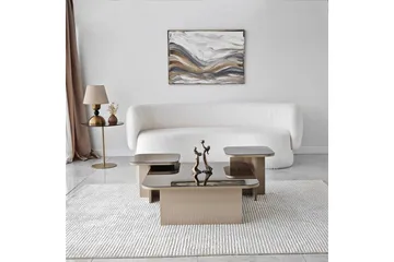 Moosonee Soffbord 80 cm - Beige - Products - Möbler - Bord & matgrupp - Avlastningsbord & sidobord - Satsbord