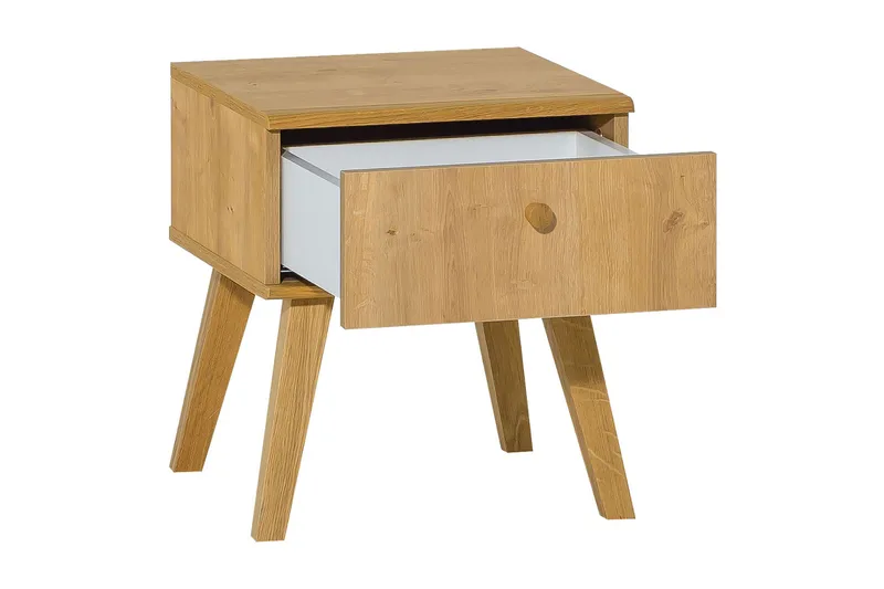 Nature Sängbord 40 cm med Förvaring Ek - Natur - Products - Möbler - Bord & matgrupp - Avlastningsbord & sidobord - Sängbord & nattduksbord