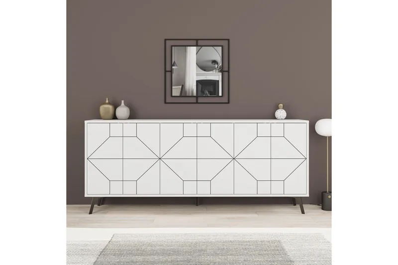 Rinorea Konsollbord 184x77,4 cm - Vit - Products - Möbler - Bord & matgrupp - Avlastningsbord & sidobord - Konsolbord & hallbord