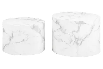 Samon Soffbord 58 cm - Vit - Products - Möbler - Bord & matgrupp - Avlastningsbord & sidobord - Satsbord