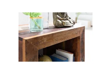 Sido bord Wohnling Massivt återvunnet trä Kolkutta kube Industriell - Products - Möbler - Bord & matgrupp - Avlastningsbord & sidobord - Brickbord & småbord