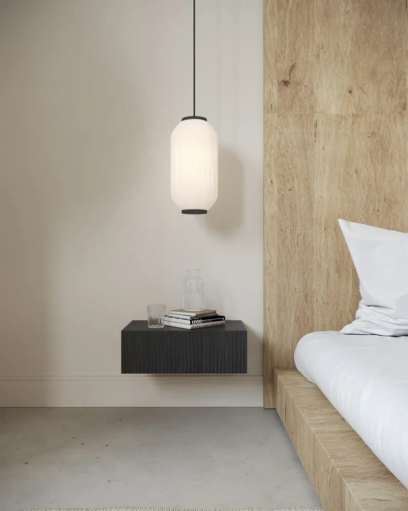 Takayo Sängbord 50 cm - Svart - Products - Möbler - Bord & matgrupp - Avlastningsbord & sidobord - Sängbord & nattduksbord