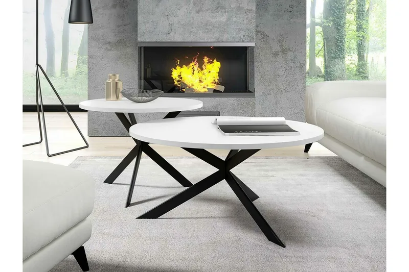 Wardner Soffbord - Vit - Products - Möbler - Bord & matgrupp - Avlastningsbord & sidobord - Satsbord