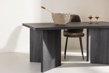 Bassholmen Matbord 180x90 cm - Svart - Products - Möbler - Bord & matgrupp - Matbord & köksbord