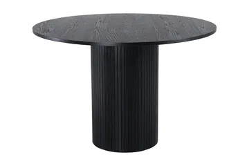 Bianca Matbord 110 cm Runt - Svart - Products - Möbler - Bord & matgrupp - Matbord & köksbord