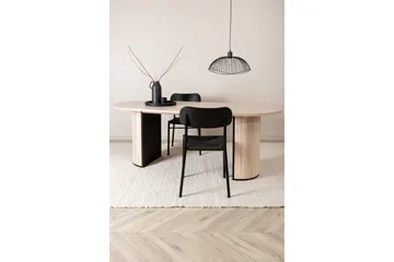 Bianca Matbord 200 cm Ovalt - Beige - Products - Möbler - Bord & matgrupp - Matbord & köksbord
