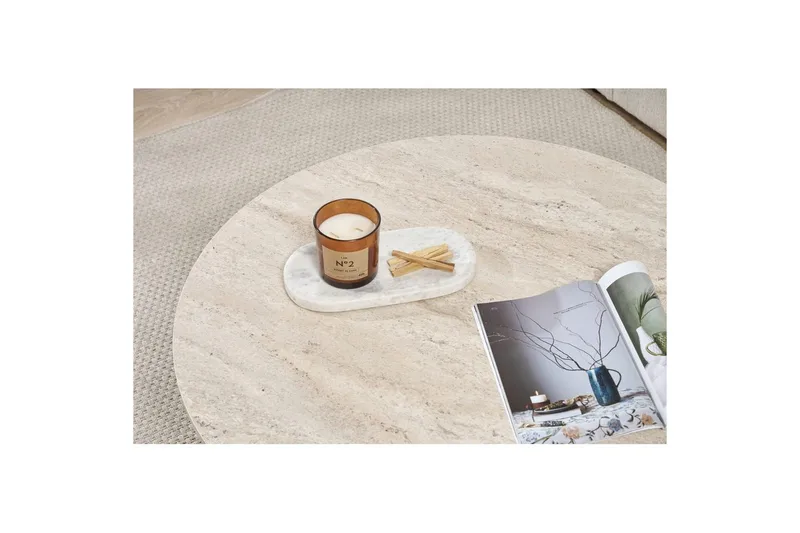 Boro Soffbord 90 cm - Beige - Products - Möbler - Bord & matgrupp - Soffbord