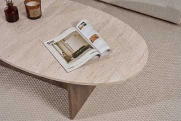 Ceyra Soffbord 120x40x65 cm - Travertine Walnut - Products - Möbler - Bord & matgrupp - Soffbord